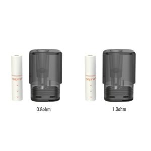 Ανταλλακτικά ατμίσματος Aspire με 0,8 ohm και 1,0 ohm, κατάλληλα για ηλεκτρονικά τσιγάρα.