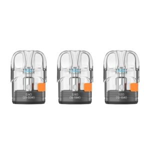 Ανταλλακτικά Pods για ηλεκτρονικά τσιγάρα, διάφορα μέτρησης αντίστασης και ισχύος.
