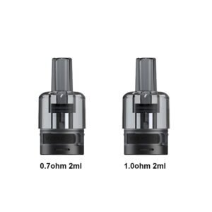 Ανταλλακτικά pods για ηλεκτρονικά τσιγάρα, 0.7ohm και 1.0ohm, 2ml χωρητικότητα.