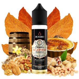 Bombo Platinum Tobaccos Nutty Supra Reserve Flavour Shot 15/60ml