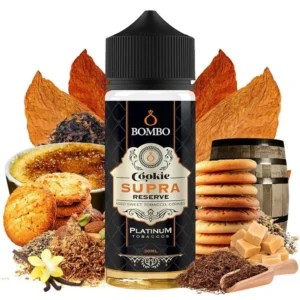 Bombo Platinum Tobaccos Cookie Supra Reserve 15ml/60ml Flavorshot