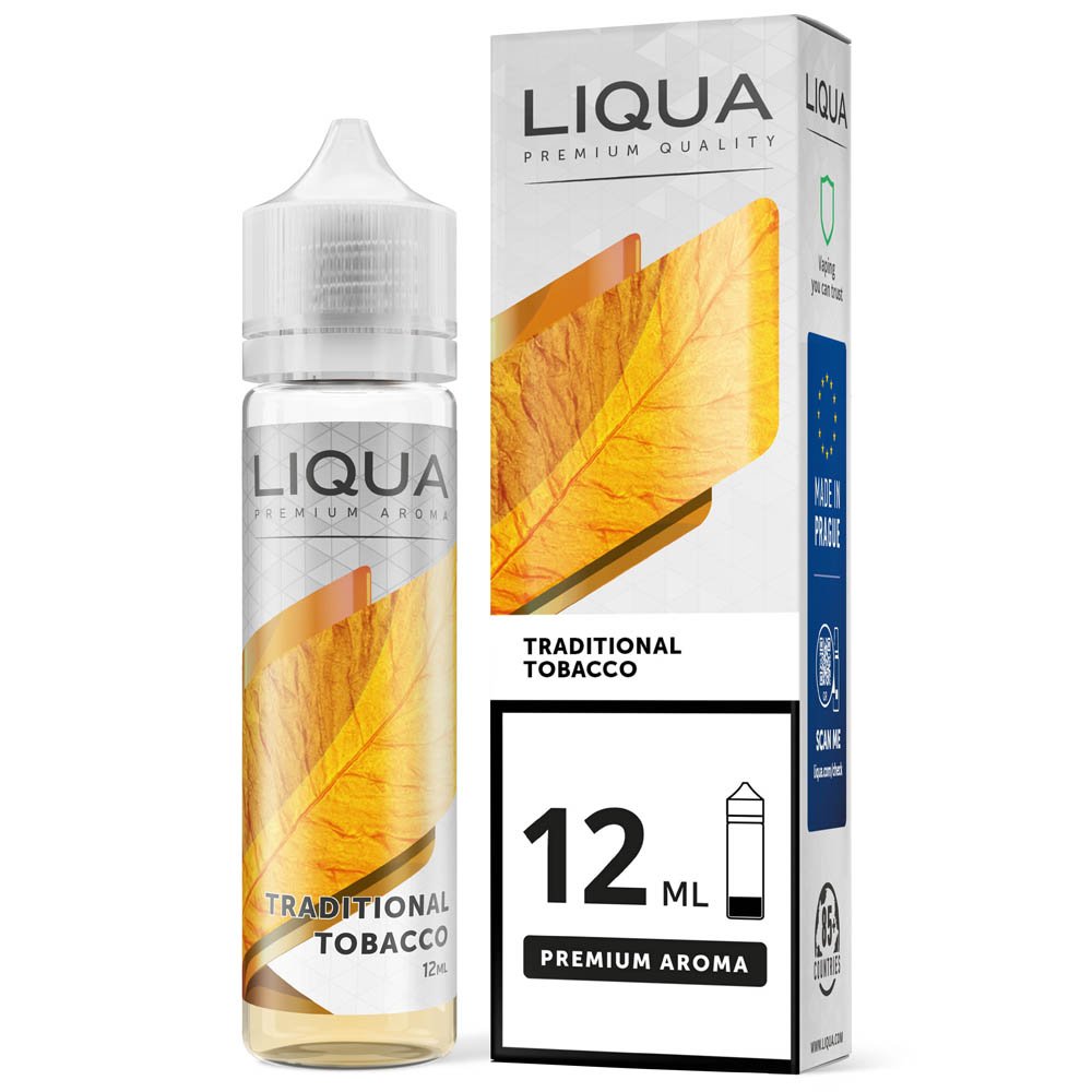 Liqua Traditional Flavour Shot 12/60ml