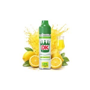 Λιμονέλο DK 12ML με λεμόνι και φύλλα, κατάλληλο για ανακούφιση από βήχα.