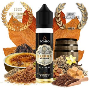 Bombo Platinum Tobaccos Supra Reserve Flavour Shot 15/60ml