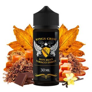 Kings Crest Don Juan Tabaco Dulce Flavour Shot 30/120ml