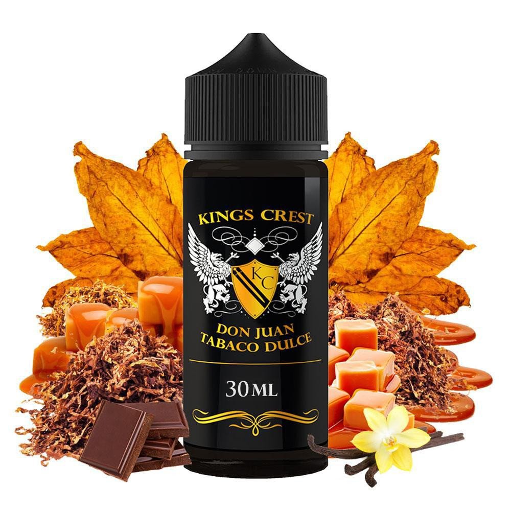 Kings Crest Don Juan Tabaco Dulce Flavour Shot 30/120ml