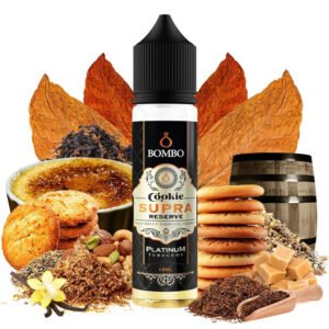 Bombo Platinum Tobaccos Cookie Supra Reserve Flavour Shot 15/60ml
