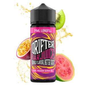 Drifter Bar Juice Kiwi Passion Guava Ice Flavour Shot 24/120ml