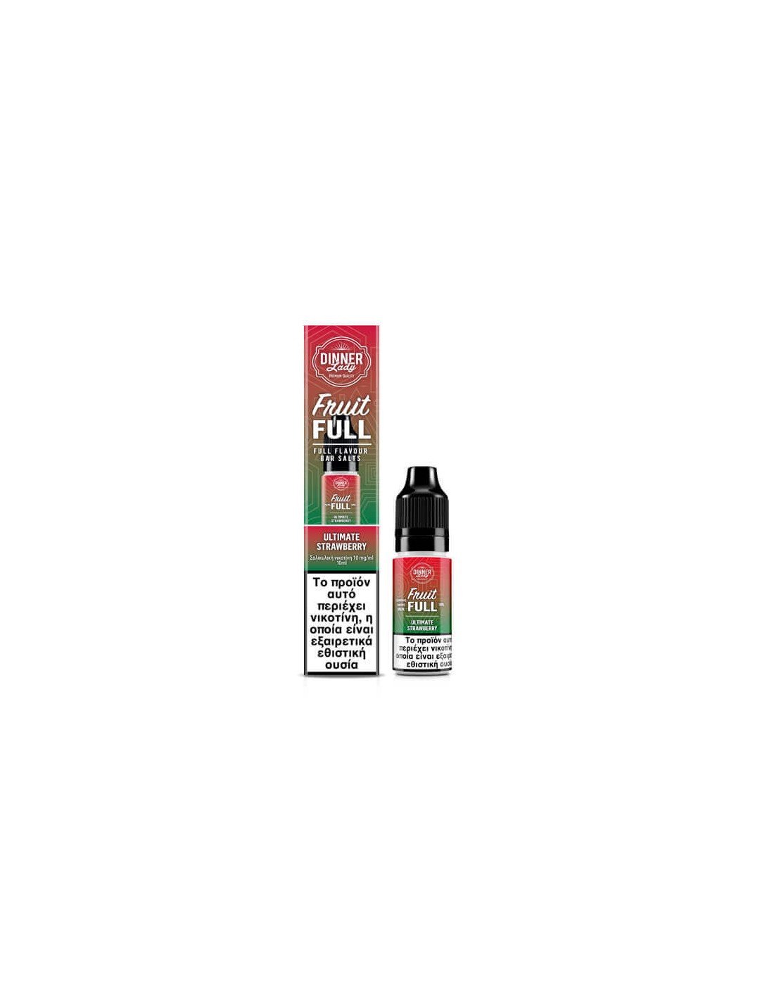 Dinner Lady Bar Salts Ultimate Strawberry 10ml