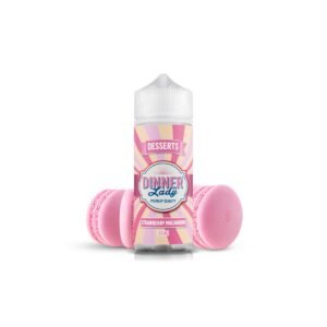Dinner Lady Strawberry Macaroon Flavour Shot 30/120ml