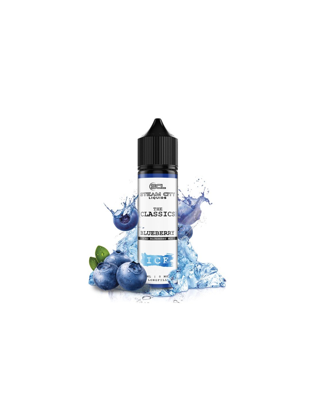 Steam City Blueberry Ice Flavour Shot 10/60ml