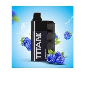 Ανταλλακτικό Pod Vape με άρωμα μύρτιλλου και βατόμουρου, ιδανικό για vaping.