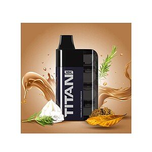 Λιπαρό υγρό καπνίσματος Tutan με άρωμα βανίλιας και λευκών φρούτων.