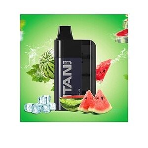 Ζυμωμένο ηλεκτρονικό τσιγάρο με γεύση καρπούζι και νερό, δροσερή και γευστική εμπειρία.